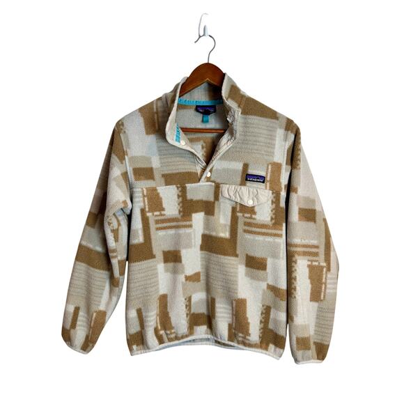 Patagonia Women’s Lightweight Synchilla Snap-T Pullover Medium - Picture 2 of 7